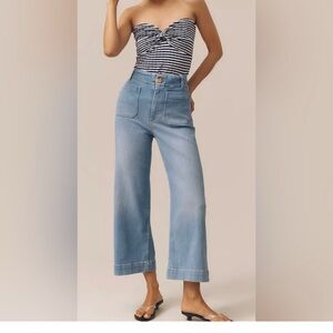 Anthropologie Maeve the Colette Light Blue High Rise Jeans 31
